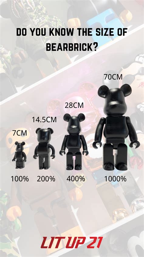 bearbrick coco chanel|Bearbrick size chart.